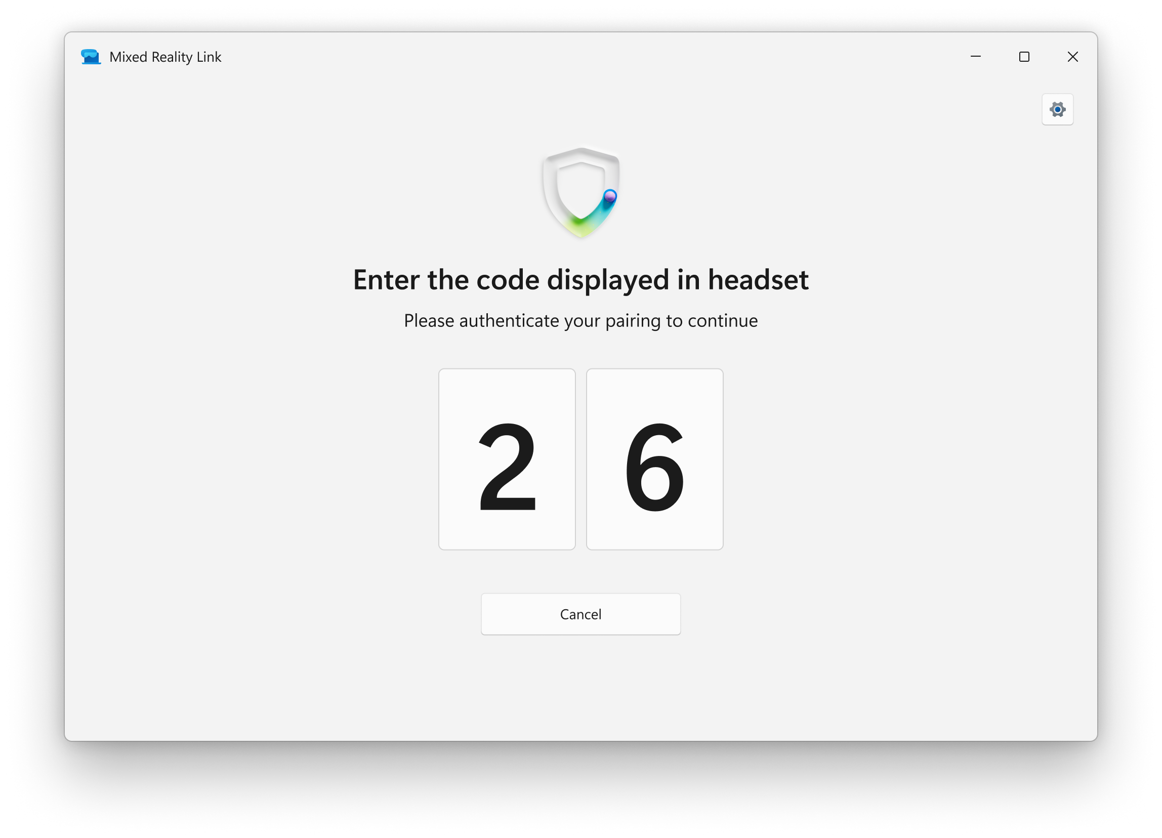 PIN entry — second digit