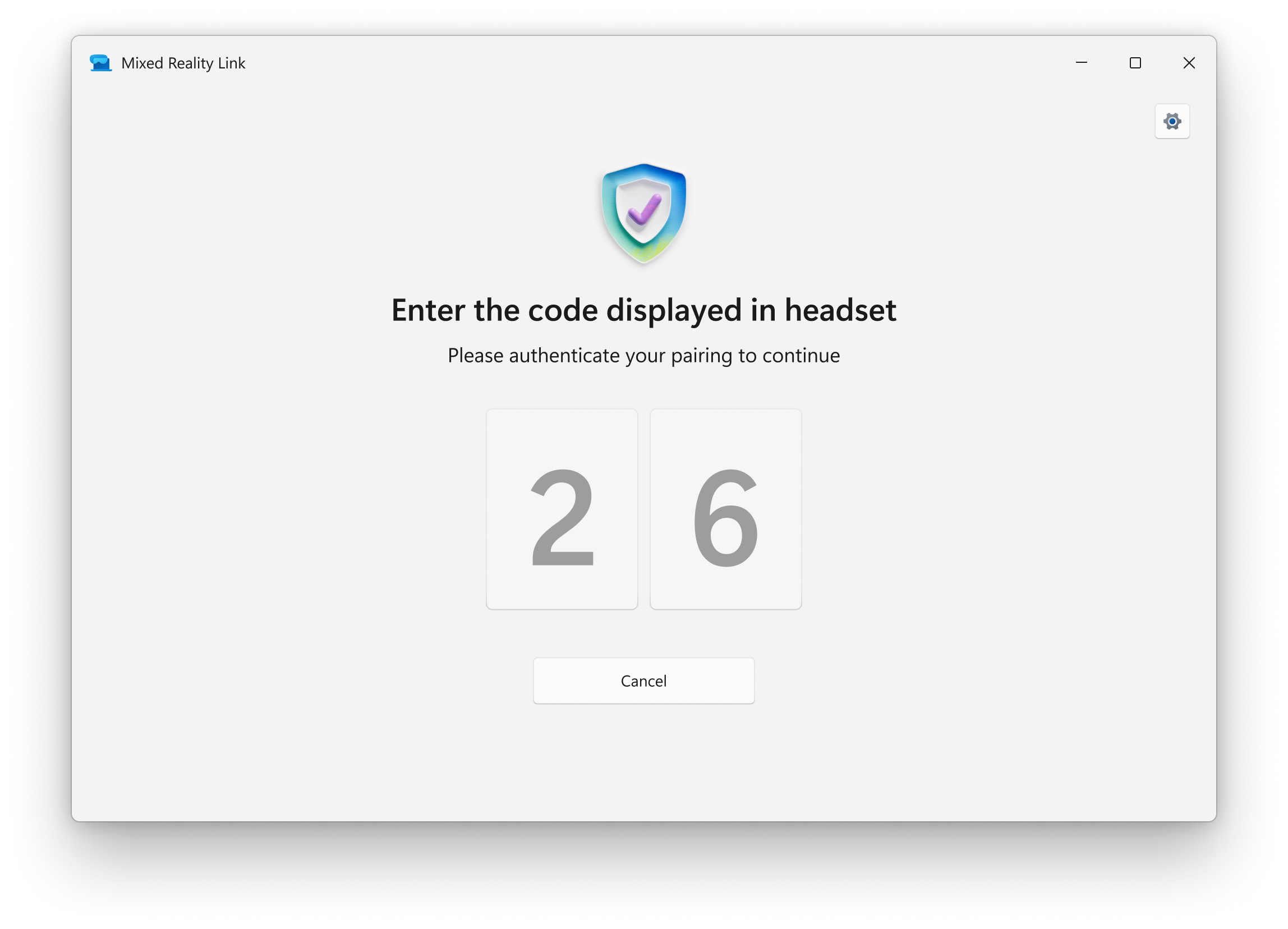 PIN entry — confirmed