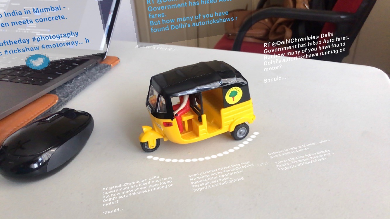 Prototype in use